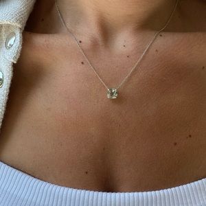 Aquamarine Tiffany and Co. Necklace